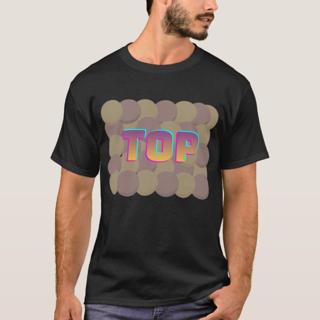 Camiseta Gradiente Neon TOP (Frente)