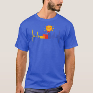 Camiseta Graduação 2 de PhD MBA de Formando de Doutorado em