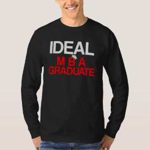 Camiseta Graduação 3 de Mba para Estudantes de Negócios