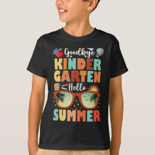 Camiseta Graduação Adeus Jardim de Infância Olá Verão