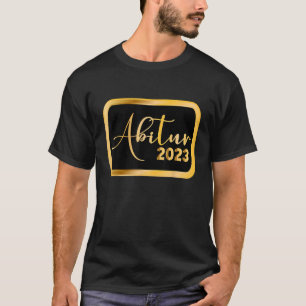 CAMISETA GRADUAÇÃO ALEMÃ 2023 ALEMANHA DIPLOMA ABITUR