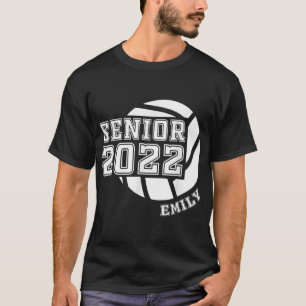 Camiseta Graduação Classe de Jogador da Equipe de Voleibol 