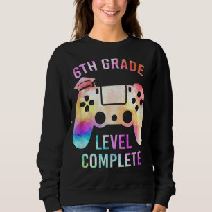 Camiseta Graduação Completa de Gamer de Nível 6 Colorida