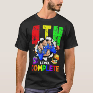 Camiseta Graduação Completa no Nível 4º Grau no Dia Passado
