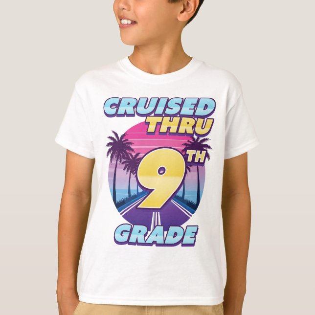 Camiseta Graduação Cruzada Até 9º Grau (Frente)