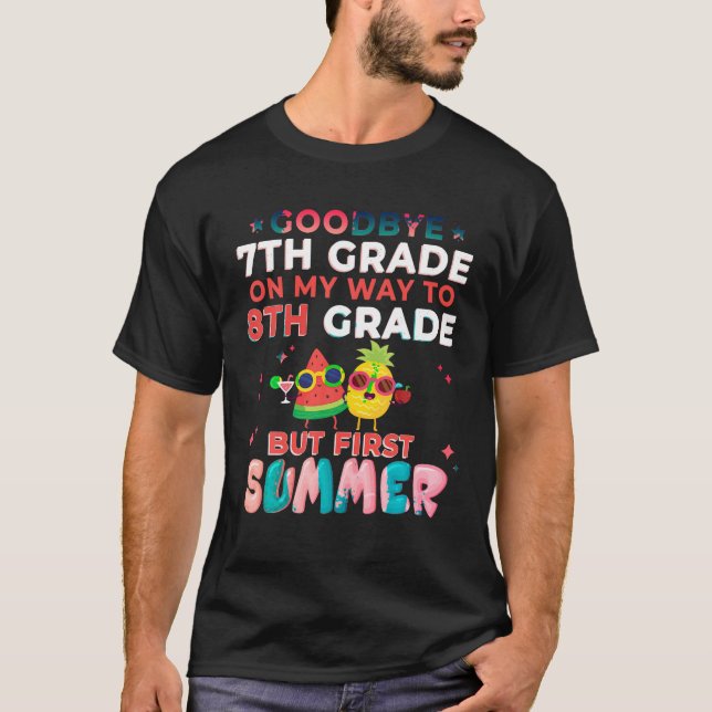 Camiseta Graduação Da 7 Para 8ª Série Hello Su (Frente)