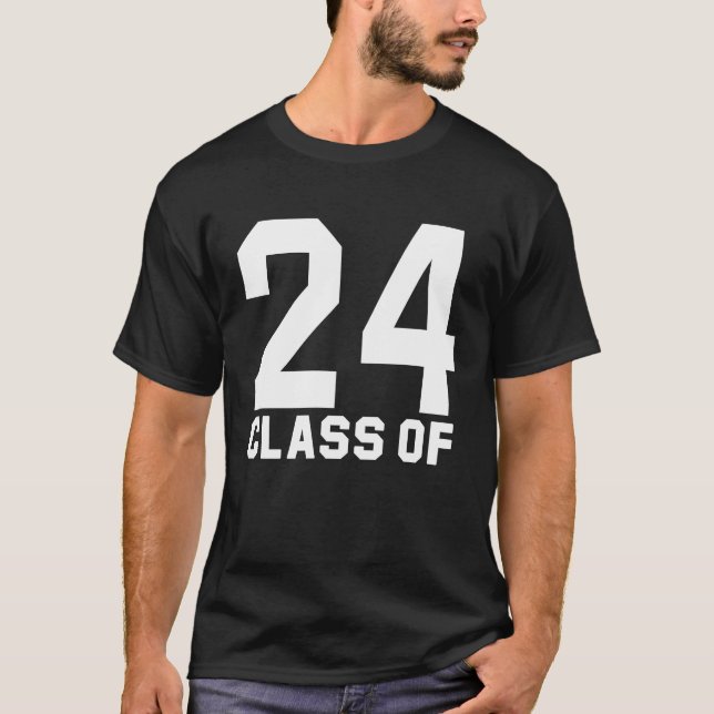 Camiseta Graduação da turma de 2024 Formando 2024 Graduado  (Frente)