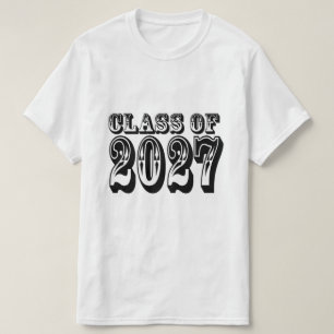 Camiseta Graduação da Turma de 2027 Ocidental