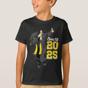 Camiseta Graduação Dabbing Cl De 2025 Gift Men Funny Gradu