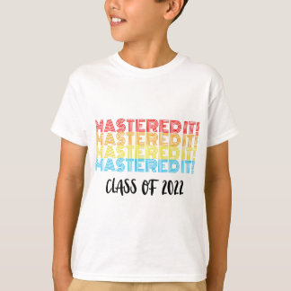 Camiseta Graduação de 2022 Mestrados de ti para ele