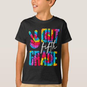 Camiseta Graduação de 5 do último dia de aulas no 5º ano