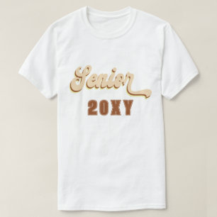 Camiseta Graduação de Ano Personalizado do Mais velho Groov