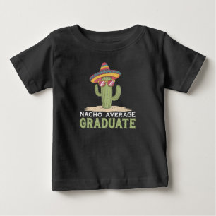 Camiseta Graduação de Cactus Média de Formando Nacho Mexica