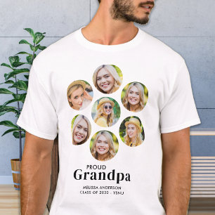 Camiseta Graduação de Colagem de Fotos Personalizada 7 em G