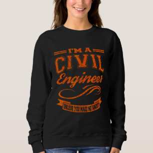 Camiseta Graduação de Engenheiro Civil de Engenharia Civil