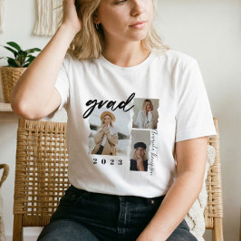 Camiseta Graduação de Fotografias com Script Mínimo de Form