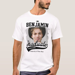 Camiseta Graduação de Fotografias de Formando Universitário