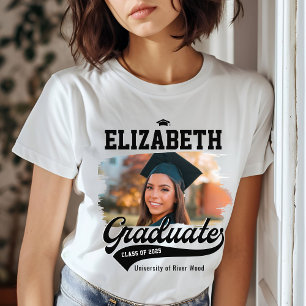 Camiseta Graduação de Fotografias de Formando Universitário