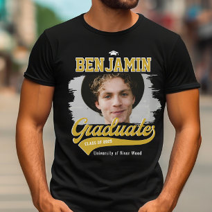 Camiseta Graduação de Fotografias de Formando Universitário