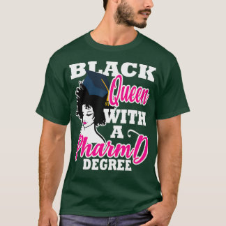 Camiseta Graduação de Graduação de Farmácia da Rainha Negra