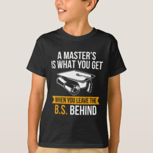 Camiseta Graduação de Graduação de Mestrados Mba Graduação