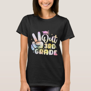 Camiseta Graduação De Grau Tie Dye No Último Dia Da Escola