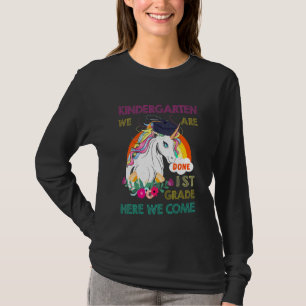 Camiseta Graduação de Jardim de Infância de Crianças Unicór