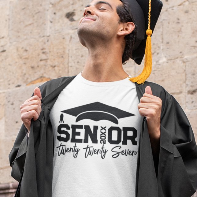 Camiseta Graduação de mais velho a qualquer ano (Criador carregado)