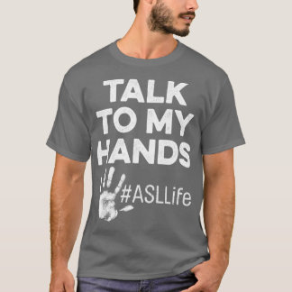 Camiseta Graduação de Mais velho de Linguagem de Sinal de C
