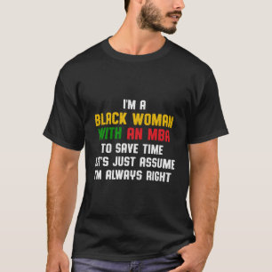 Camiseta Graduação de Mba para Estudantes de Negócios