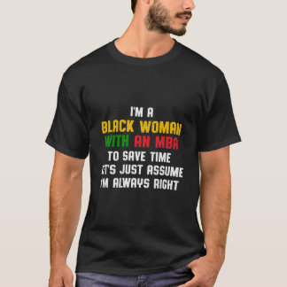 Camiseta Graduação de Mba para Estudantes de Negócios