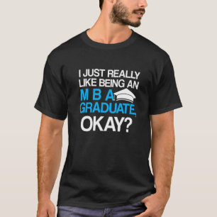 Camiseta Graduação de Mba para Licenciados de Negócios 10