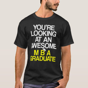 Camiseta Graduação de Mba para Licenciados de Negócios 12