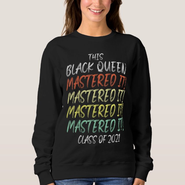 Camiseta Graduação de Mestrados Black Queen 30 (Frente)