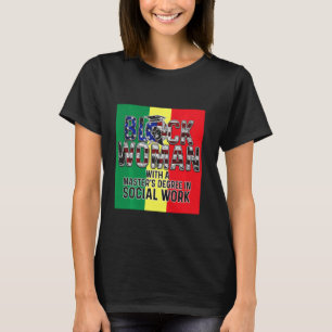 Camiseta Graduação de Mestrados de Sinalizador de Trabalho