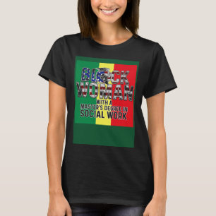 Camiseta Graduação de Mestrados de Sinalizador de Trabalho