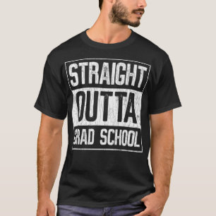 Camiseta Graduação de Mestrados Engraçados na Escola de het