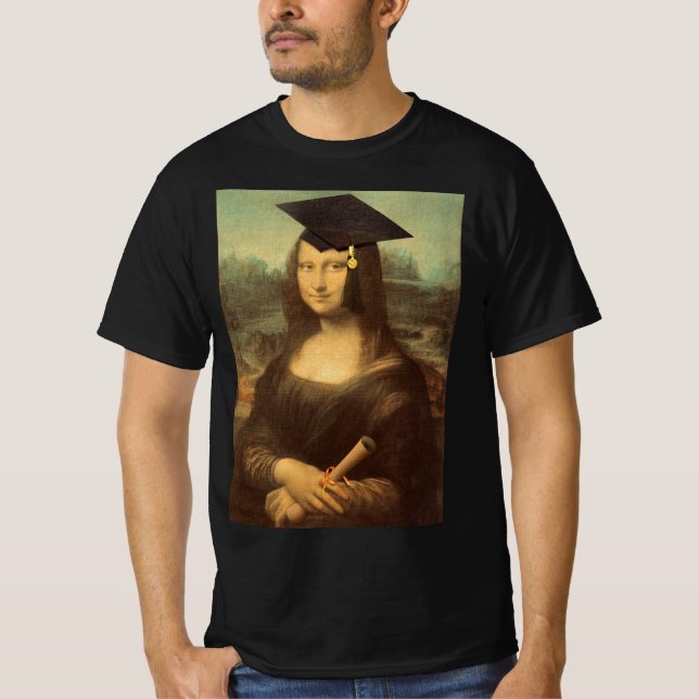 Camiseta Graduação de Mona Lisa (Frente)