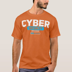 Camiseta Graduação de nível de segurança cibernética com ci