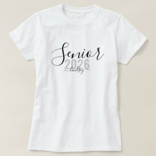 Camiseta Graduação de Nome Personalizado do Mais velho 20