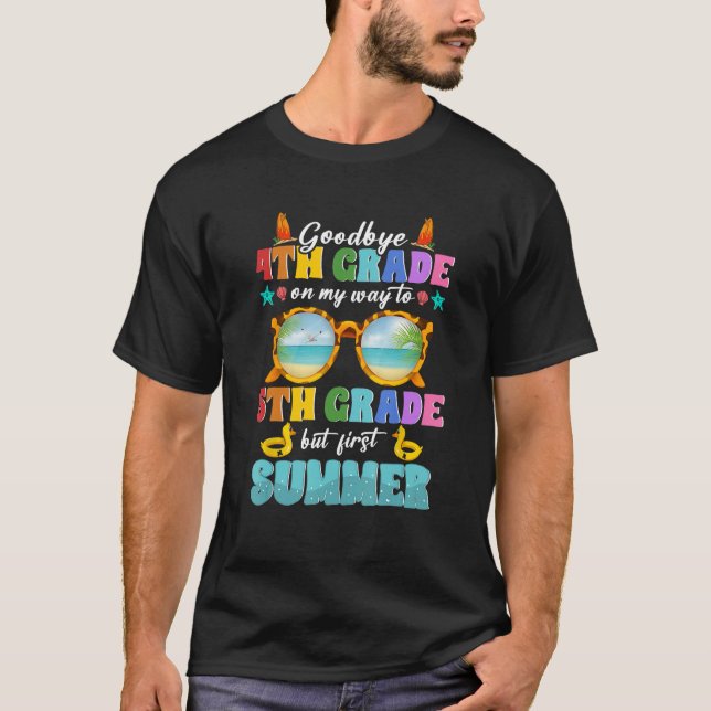 Camiseta Graduação Do 4º Grau Para O 5 - Grau Hello Su (Frente)