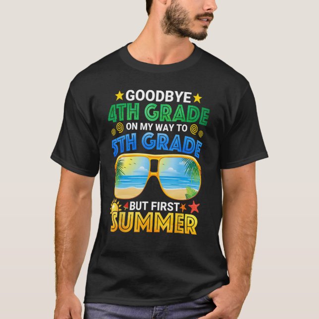 Camiseta Graduação Do 4º Grau Para O 5 - Grau Hello Su (Frente)