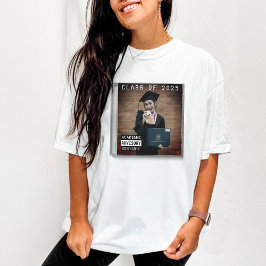 Camiseta Graduação do Cobrir do álbum do Music CD