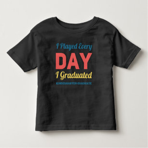 Camiseta Graduação do Formando do jardim de infância Crianç