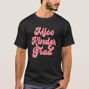 Camiseta Graduação do jardim de infância Srta. Kinder Forma