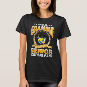 Camiseta Graduação do Jogador de Voleibol do Mais velho Gra