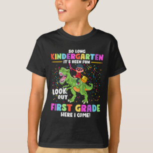 Camiseta Graduação Do Longo Jardim De Infância Cl 2023 Dino