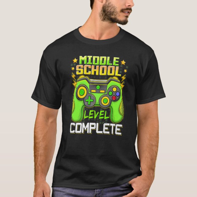 Camiseta Graduação do Mais velho de videogame completo para (Frente)