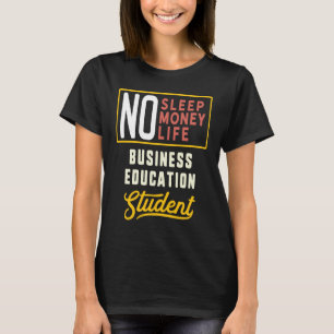 Camiseta Graduação do Major Studen de Educação de Negócios