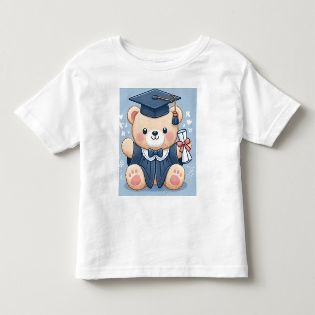 Camiseta "Graduação do Urso de Teddy" (Frente)